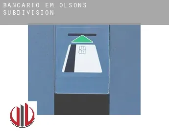 Bancário em  Olson's Subdivision