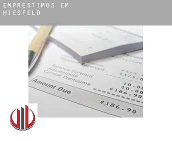 Empréstimos em  Hiesfeld