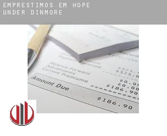 Empréstimos em  Hope under Dinmore