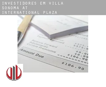 Investidores em  Villa Sonoma at International Plaza