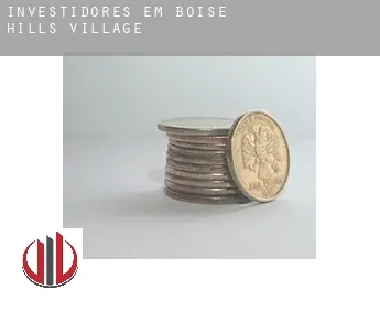 Investidores em  Boise Hills Village