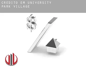 Crédito em  University Park Village