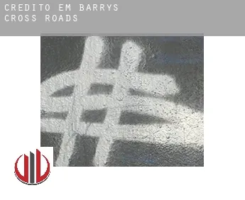 Crédito em  Barry’s Cross Roads