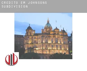 Crédito em  Johnsons Subdivision