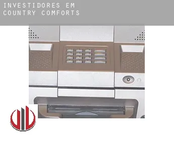 Investidores em  Country Comforts