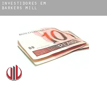 Investidores em  Barkers Mill
